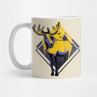 Elk sweden in the nature Mug